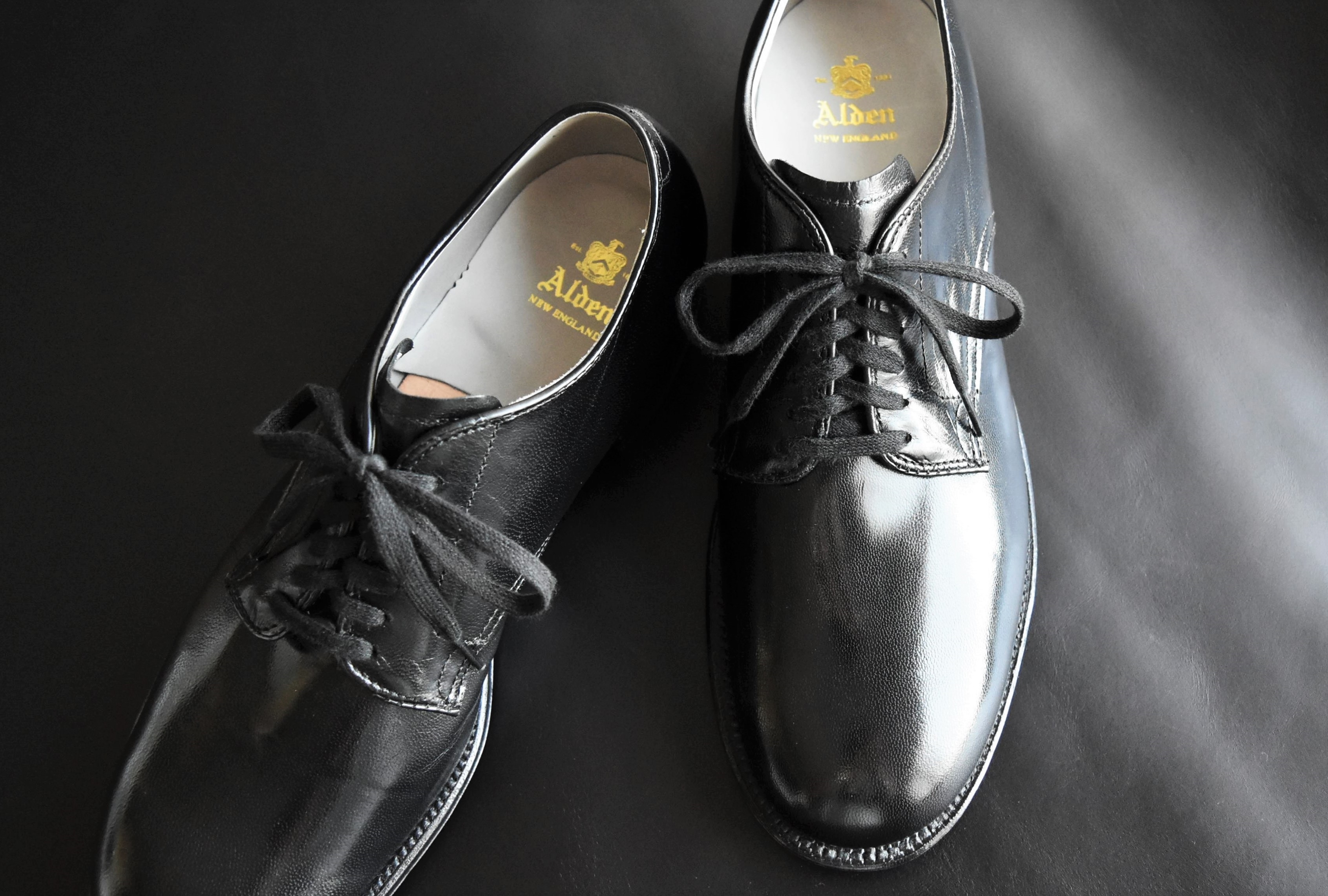 素敵でユニークな Toe Split オールデン Alden vintage 67 レザー 革靴